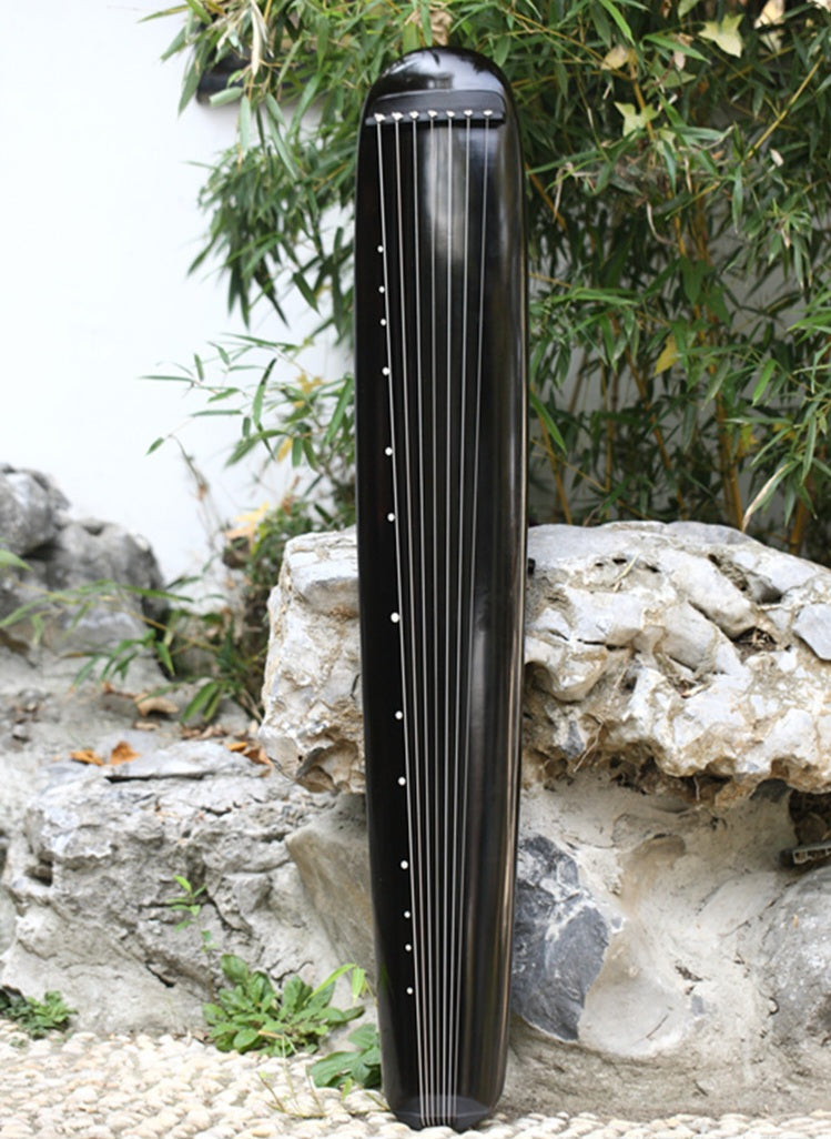 Pengfei Premiun Grade Old Firwood hand-made 7 strings Guqin for beginners & performers 鵬飛優質老杉木手制生漆古琴