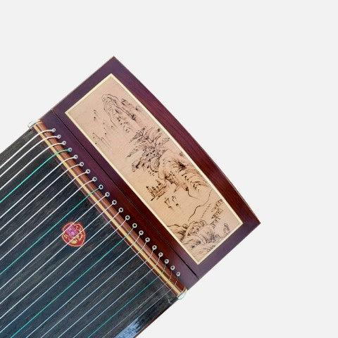 SongYang Guqin hecho a mano de madera de abeto viejo de 7 cuerdas para principiantes 頌揚手制七弦古琴
