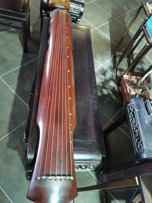 Meixi Fuxi style Firwood handmade 7 strings Collection Guqin 梅溪伏羲氏杉木收藏古琴